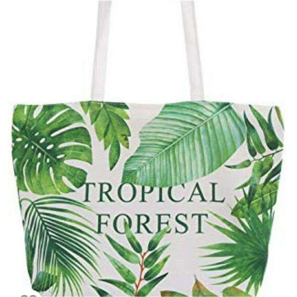 Tropical forest Tote/Beach Bag - Picture 10 of 10